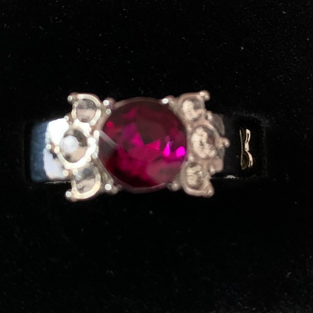 Paparazzi Royal Till The End Pink Ring with Stretchy Thin Band